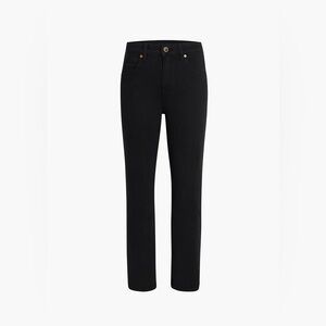 KHAITE Vivian High Rise slim jeans in black, SZ 29